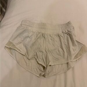 lululemon athletica Cream Athletic Shorts